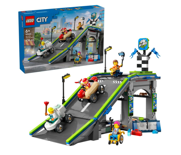 LEGO City 60460 Tor wyścigowy z rampą - 1298089 - zdjęcie 13